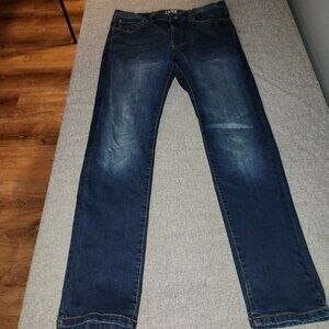 Lazer Men’s Skinny Jeans Dark Wash Stretch Denim 32x32